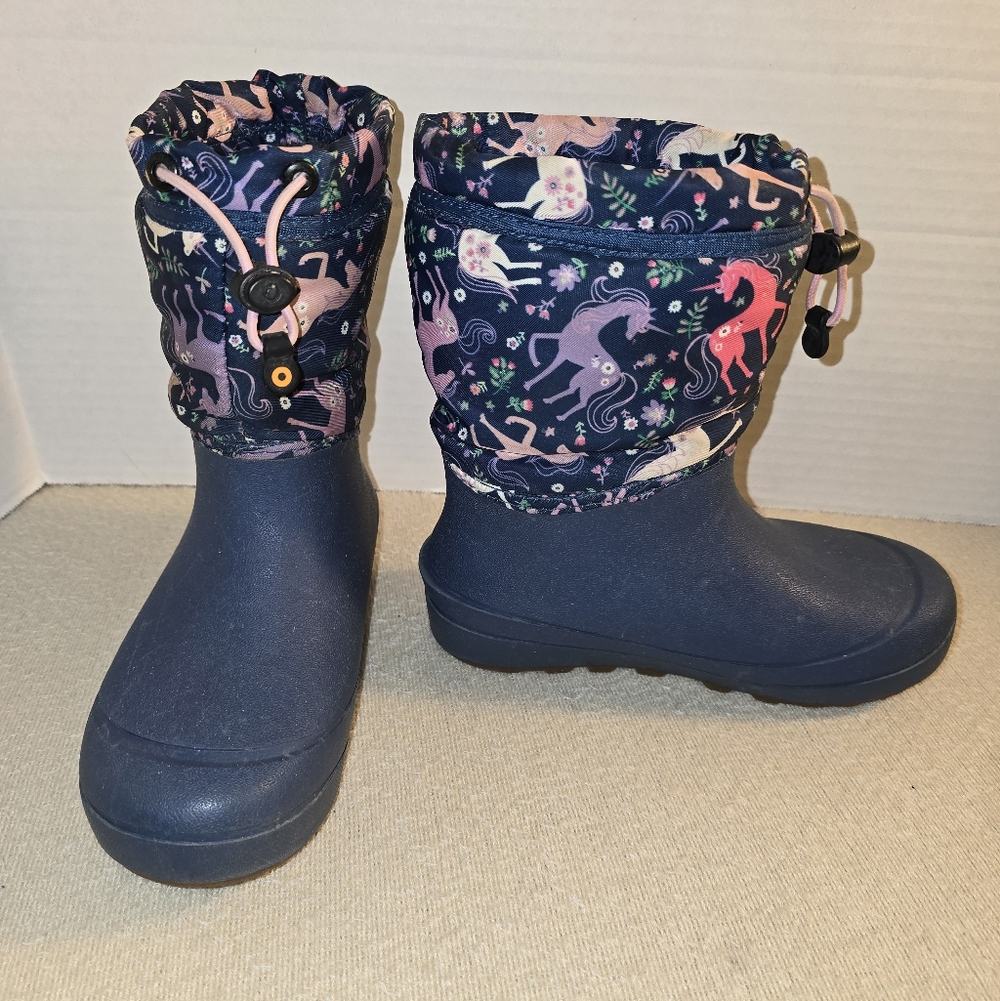 Bogs Child Snow Shell Boots-Unicorn Meadows size 2
